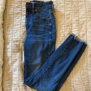 Madewell 10” high-rise skinny